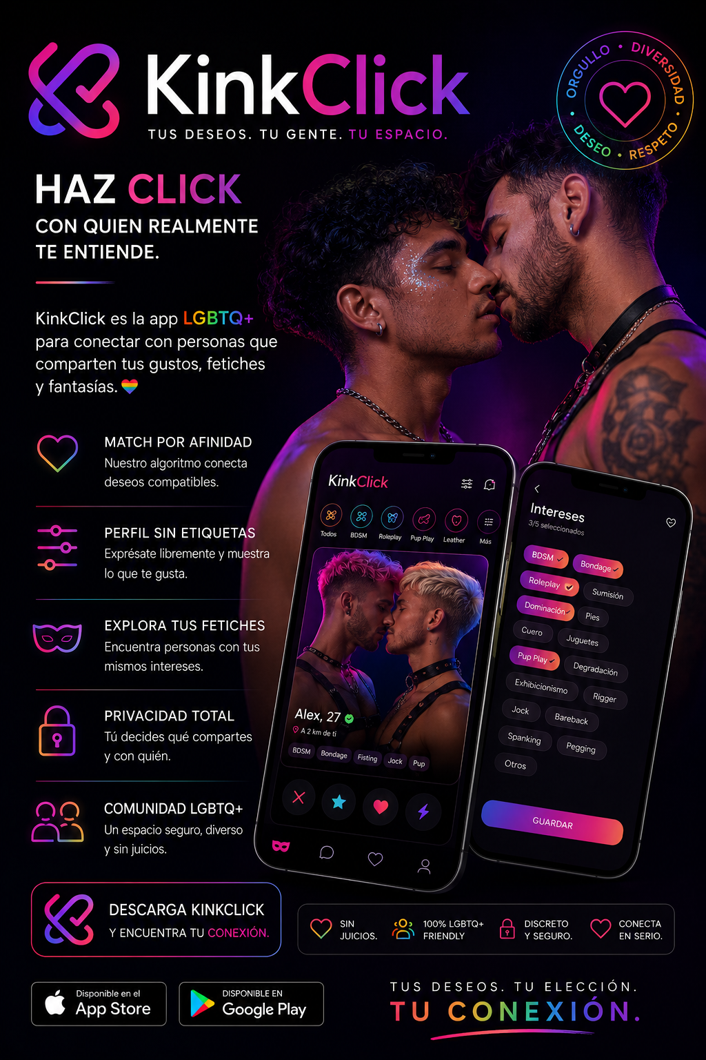 KinkClick App Preview